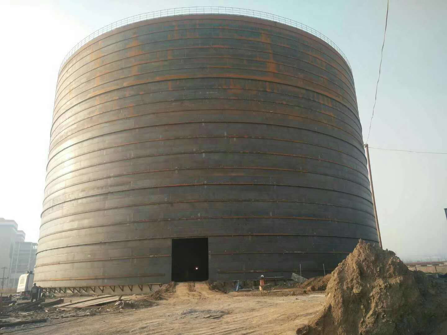 宏伟承建大型钢板库的好处及原理